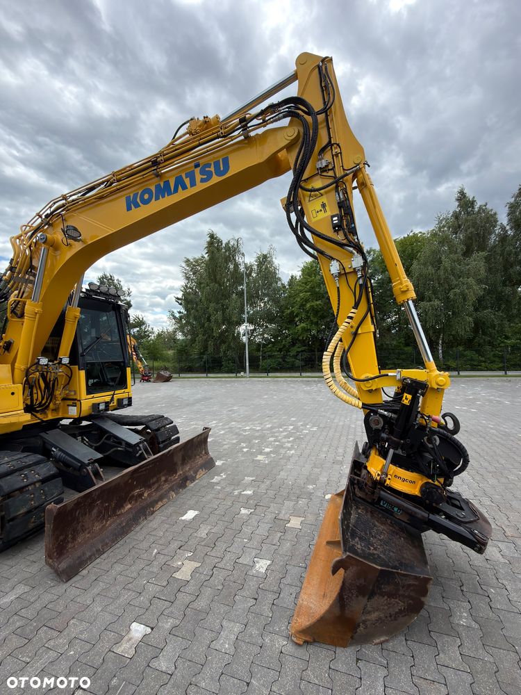 Komatsu PC138US|6900mtg| Rototilt ze szczypcami | GPS 3D Trimble | gumowa klepka | - 27