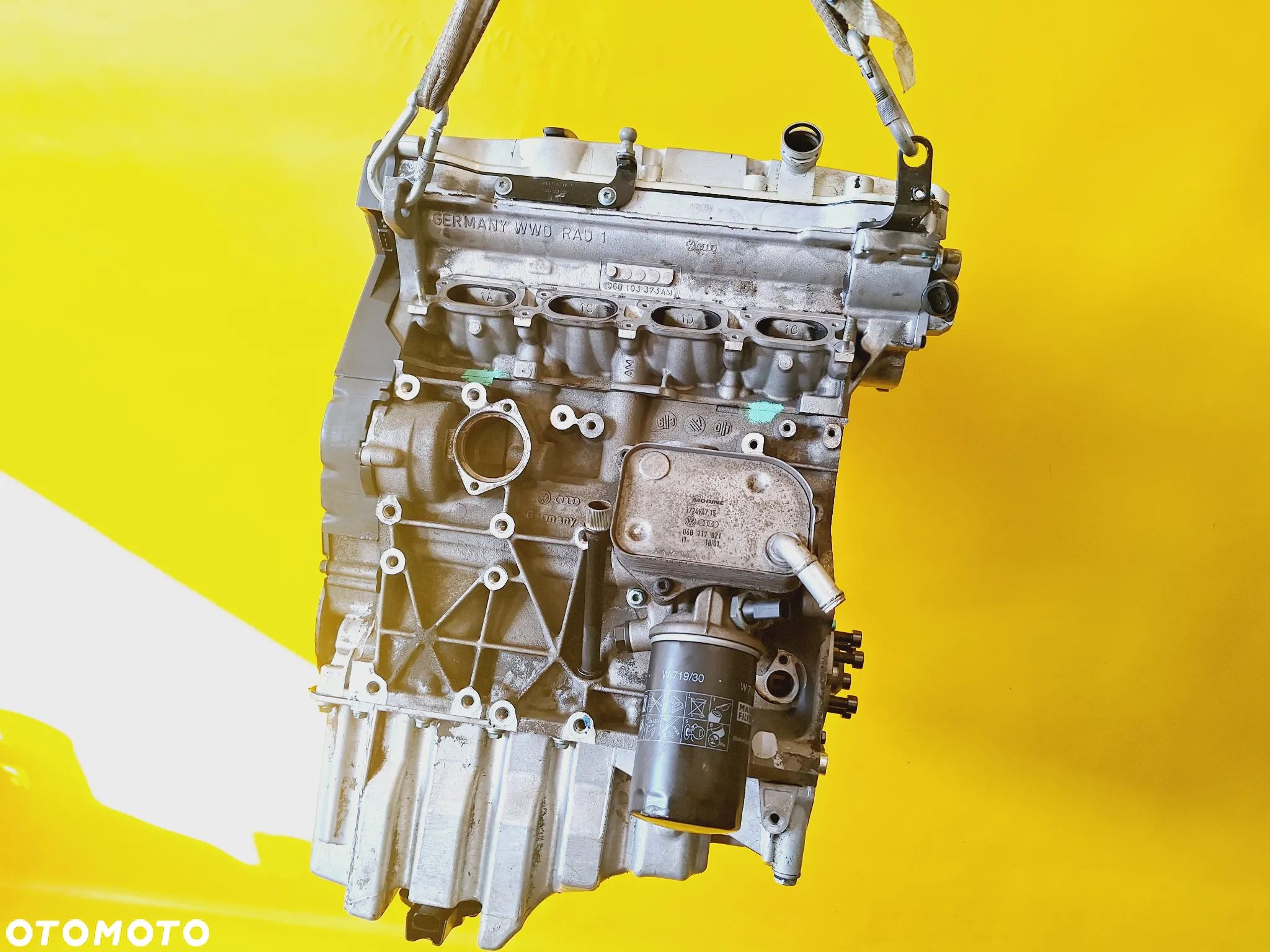 SILNIK AUDI A4 B6 2.0 BENZYNA KOD SILNIKA: ALT NR75 - 1