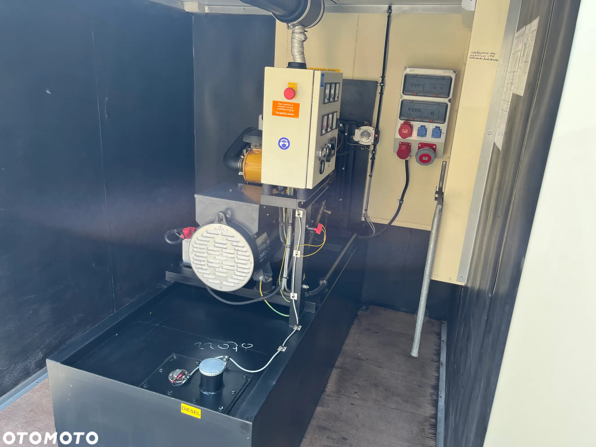 Agregat Prądotwórczy DE WIT MITSUBISHI Silent Cont. 85E 20 kVA 400V 1500 rpm 22763 netto - 9