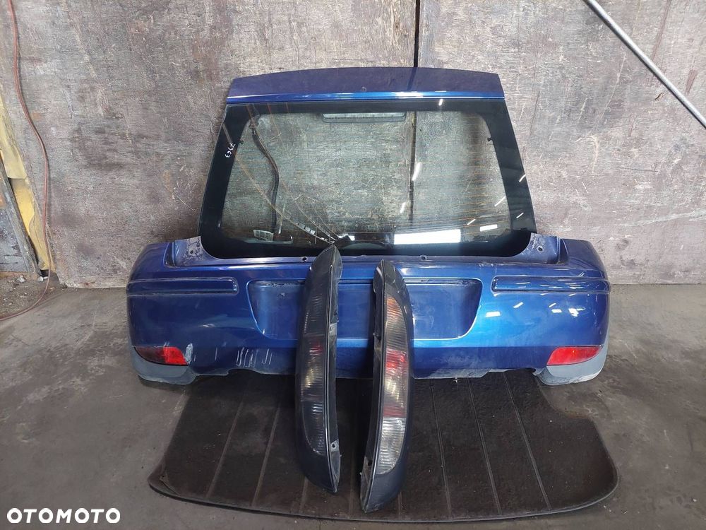 KOMPLETNY TYŁ KLAPA BAGAŻNIKA ZDERZAK TYŁ LAMPY OPEL CORSA C LIFT Z21B - 1