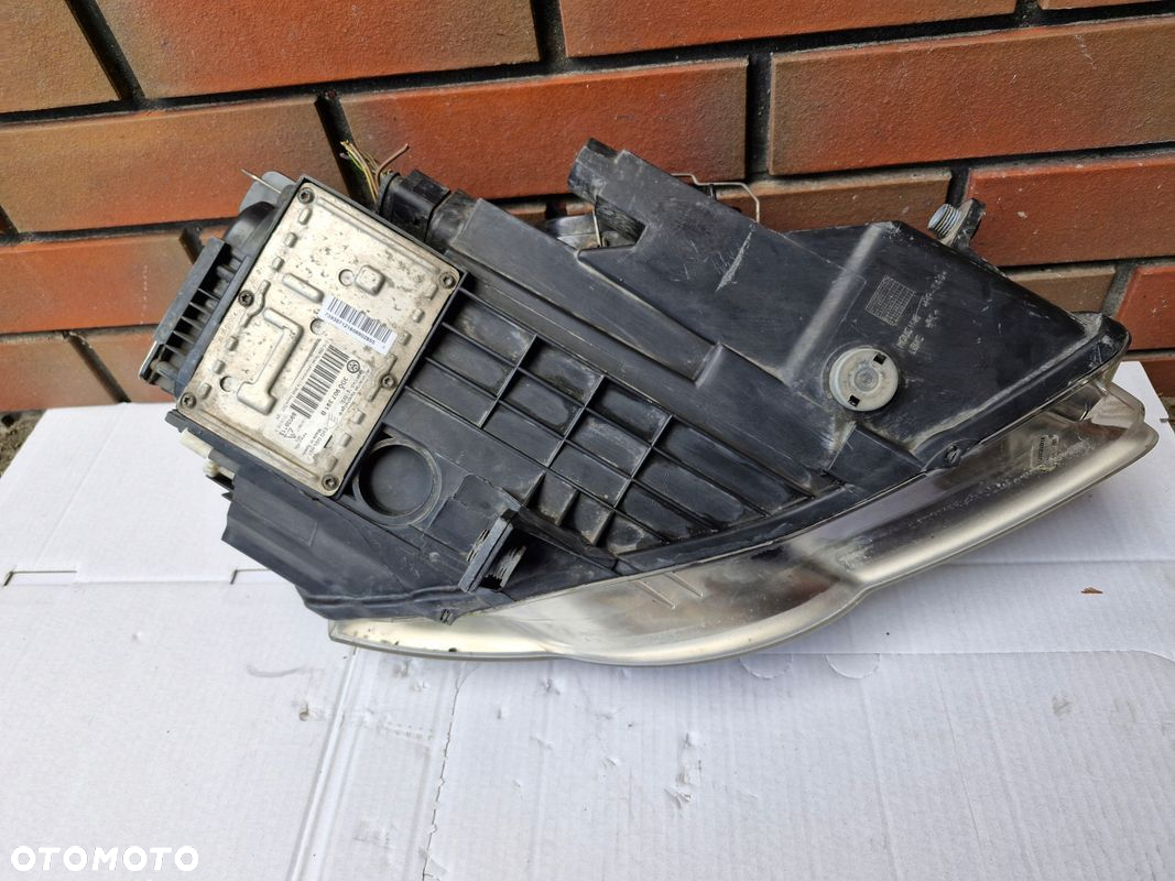 Lampa przód lewa Bi-XENON skrętny kompletna EUROPA do Vw Passat B6 05-10r - 7