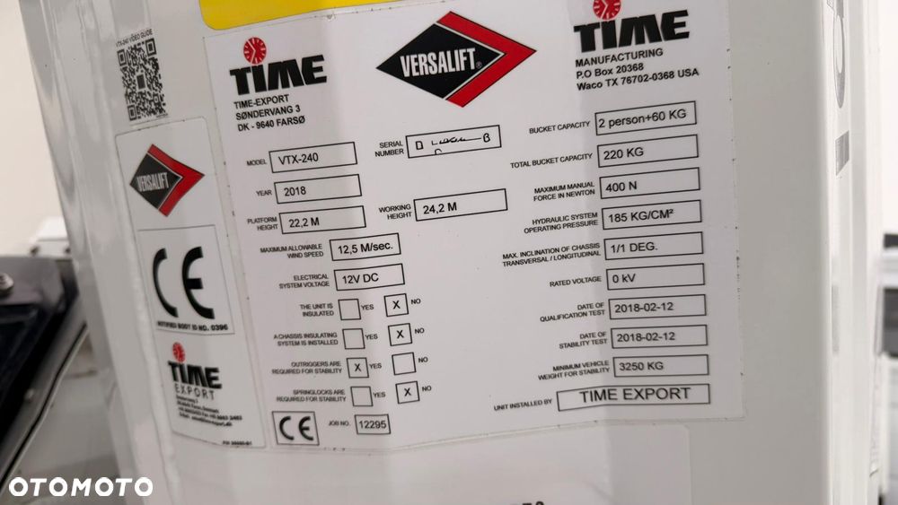 Versalift VTX-240 na Mercedes Sprinter 311 CDI - 3