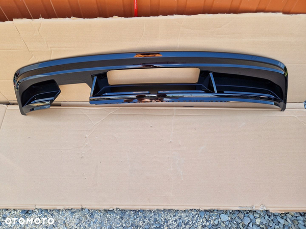 Dokładka spoiler dyfuzor tył VW TIGUAN 15- R LINE NOWY ORYGINAŁ 5NA807568C