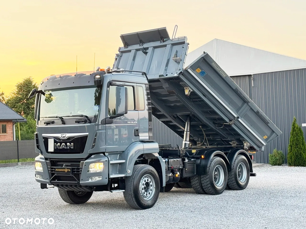 MAN TGS 26.470 / 6X4 / BORDMATIC -MEILLER-KIPPER 3-STRONNY / LODÓWKA / NAWIGACJA