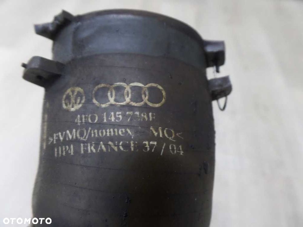 AUDI A6 C6 3.0 TDI RURA WAZ PRZEWOD POWIETRZA INTERCOOLERA 4F0145738F - 4
