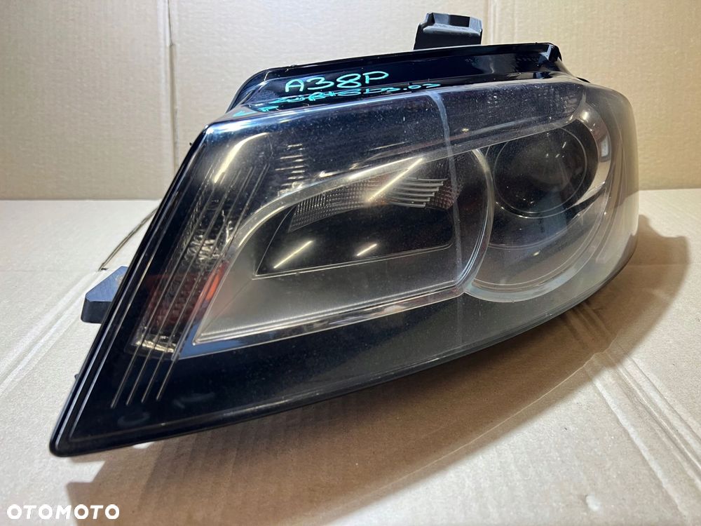 audi a3 8p lift lampa lewa przednia lewy przód bixenon led 8p0941003an - 2