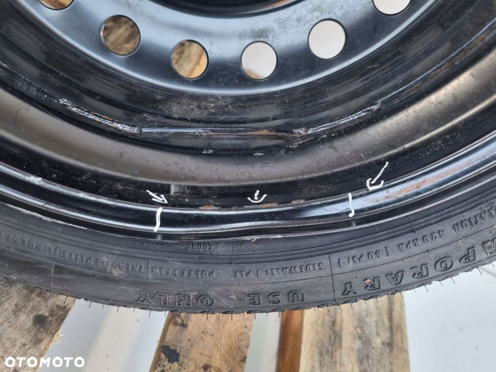 KOŁO DOJAZDOWE Opel Insignia A _ dojazdówka 125/70 R17 5x120 17X4.00B IS41 - 11
