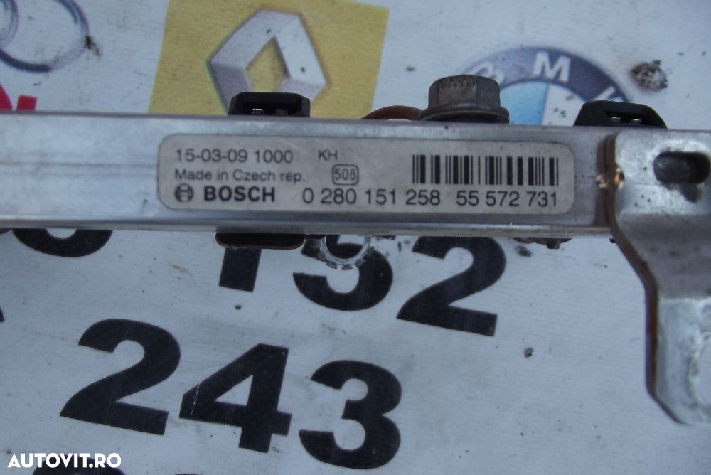 Rampa injectoare Opel Corsa E motor 1.2 euro 5 dezmembrez Corsa E astra j corsa d meriva b - 3