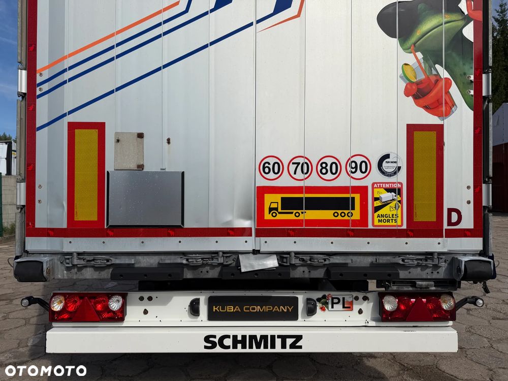 Schmitz Cargobull FIRANKA MEGA / OPONY R 19.5 / RAMA OCYNK / PODNOSZONY REGULOWANY DACH / KOŁO ZAPASOWE / ALUMINIOWE DESKI / BARDZO ŁADNY STAN / FAKTURA VAT MARŻA / 2021 ROK !! - 21