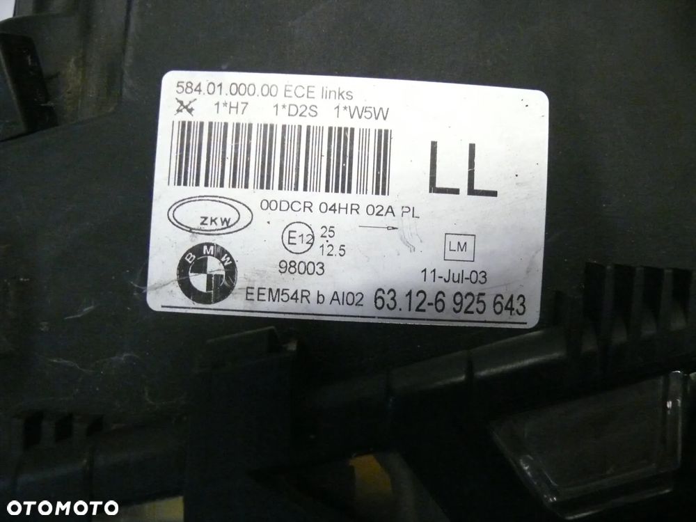 LAMPA PRZEDNIA PRAWA BMW E46 2002 2005 LIFT XENON EU - 2