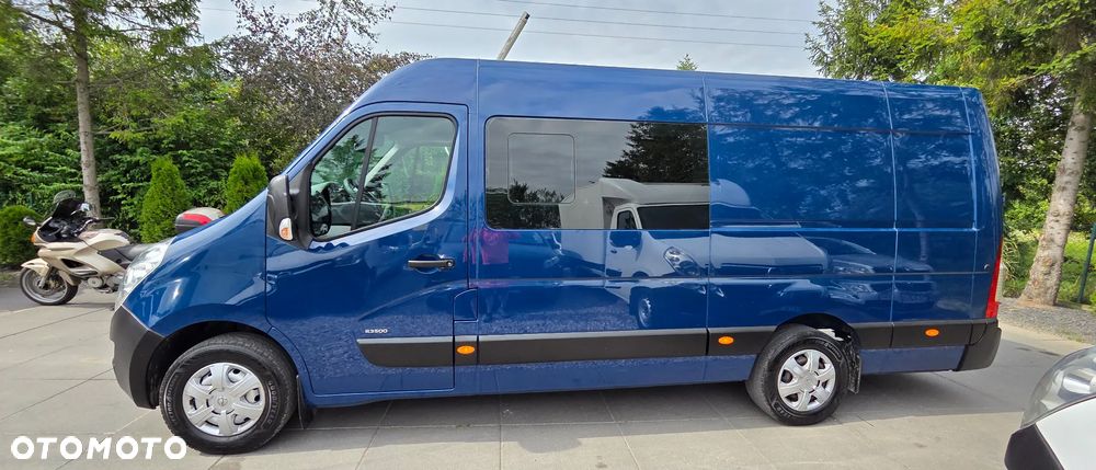 Opel MOVANO L3 H2 BRYGADÓWKA 6 MIEJSC KLIMATYZACJA HAK 3500kg - 2