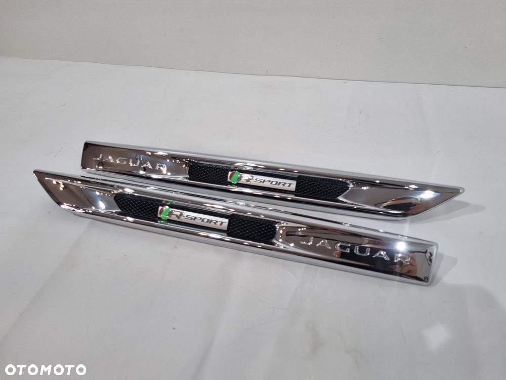 JAGUAR XF XJ LISTWA BŁOTNIKA OZDOBNA LEWA PRAWA R-SPORT W93280B11 W93280B10 - 1