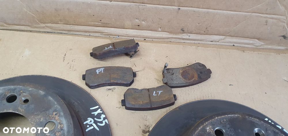Tarcze hamulcowe klocki tył tylne Hyundai ix35 1.7 CRDI - 6