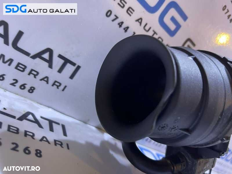 Tub Racord Admisie Supapa Electrovalva Convertor Presiune Turbo Turbina Turbosuflanta Skoda Rapid 1.4 TSI CAX CAXA 2013 - Prezent Cod 03C129656C - 3