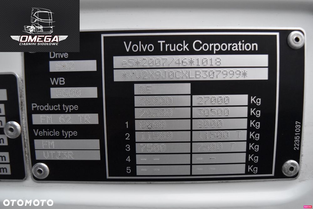 Volvo FM 330 Euro 6 / Kontener 9,4 m / kufer 9,4 m / - 5