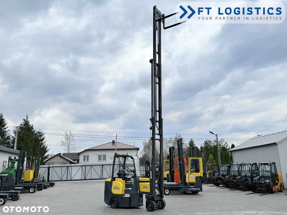 Combilift WÓZEK PRZEGUBOWY | AISLE MASTER 20SHE | ELEKTRYCZNY | TRIPLEX 8500MM | PRZESUW BOCZNY | WOLNY SKOK | JEDYNIE 288 MTH | STAN IDEALNY | Szeroka oferta wózków czterokierunkowych i bocznych, dopasowanych do różnorodnych potrzeb i zastosowań - 33
