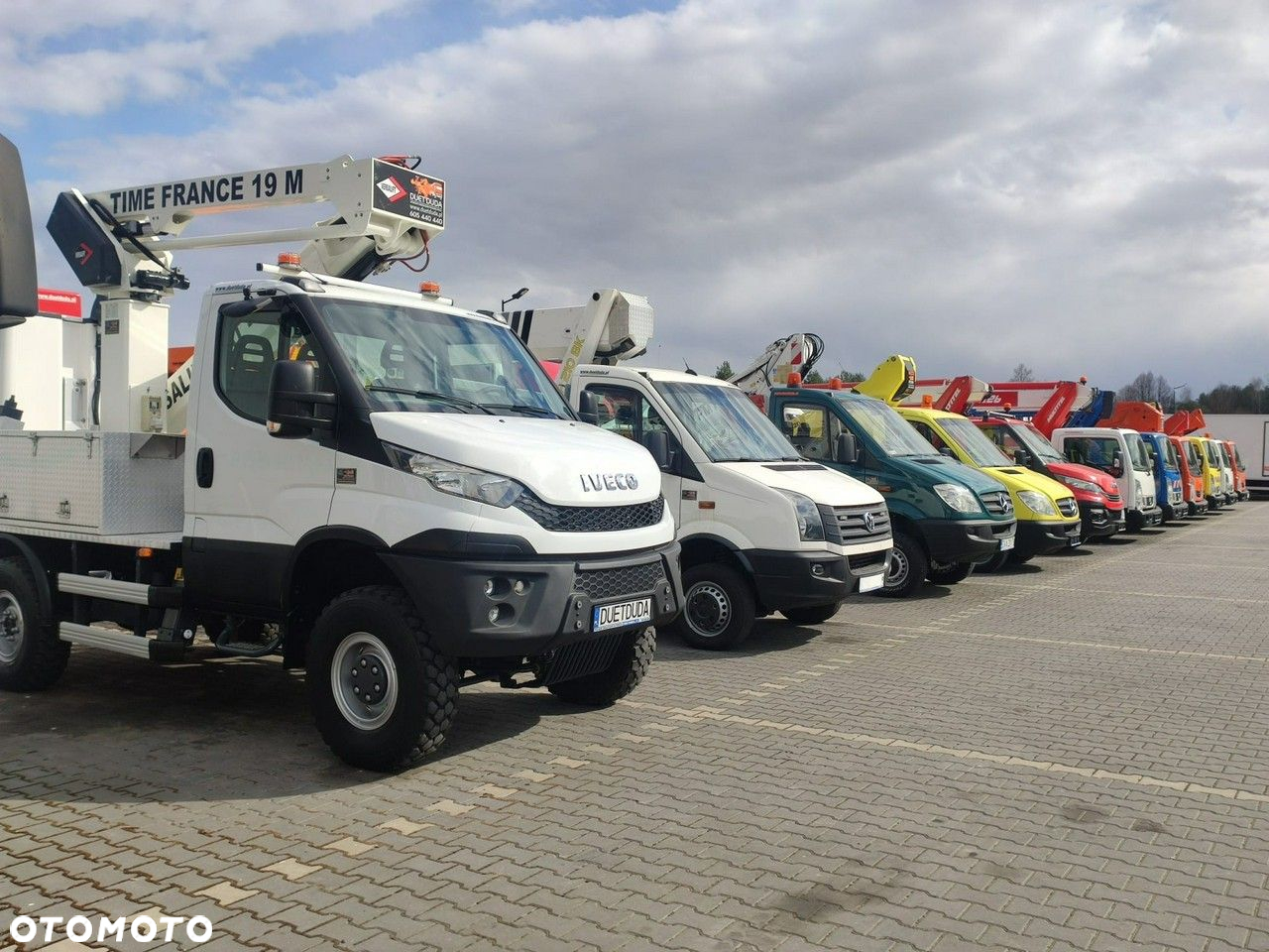 Iveco Daily 55S17W 4x4 Zwyżka 19m Versalift Lat 55 TB Time France - 16