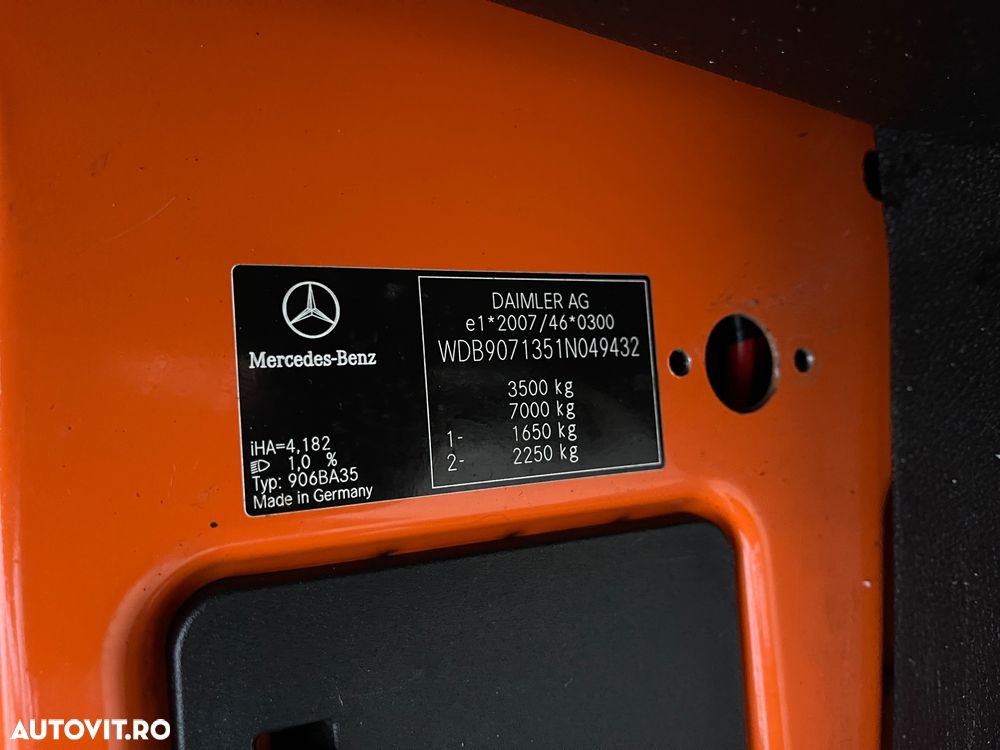 Mercedes-Benz Sprinter 319 3.0CDI V6  PRELATA  AUTOMAT - 28