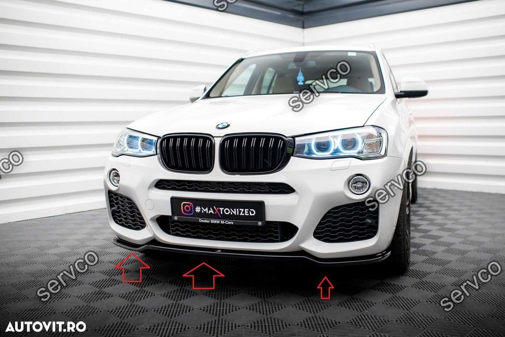 Body kit tuning Bmw X3 M-Pack F25 Facelift 2014-2017 v3  Maxton Design - 2