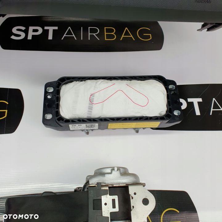 SEAT ATECA DESKA ROZDZIELCZA KONSOLA KOKPIT PULPIT PODUSZKI AIRBAG AIR BAG PASY KIT SET - 7
