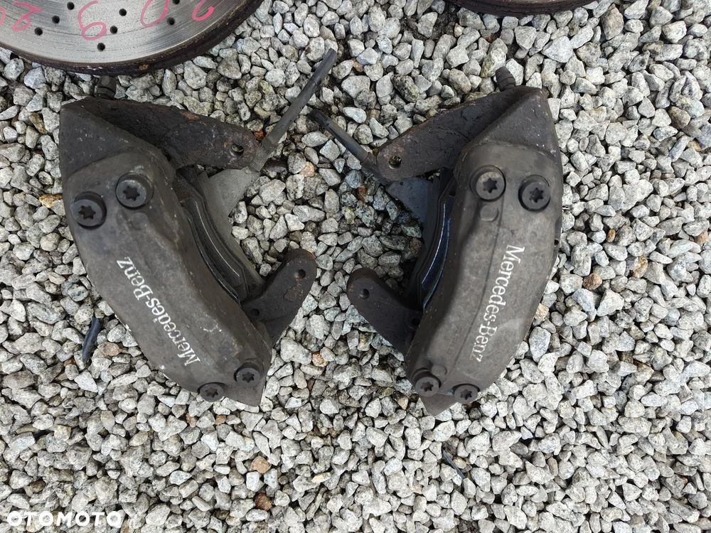 MERCEDES W203 W209 CLK Zaciski Swap AMG Zacisk Hamulcowy 345mm Przód Lewy Prawy Kpl - 3