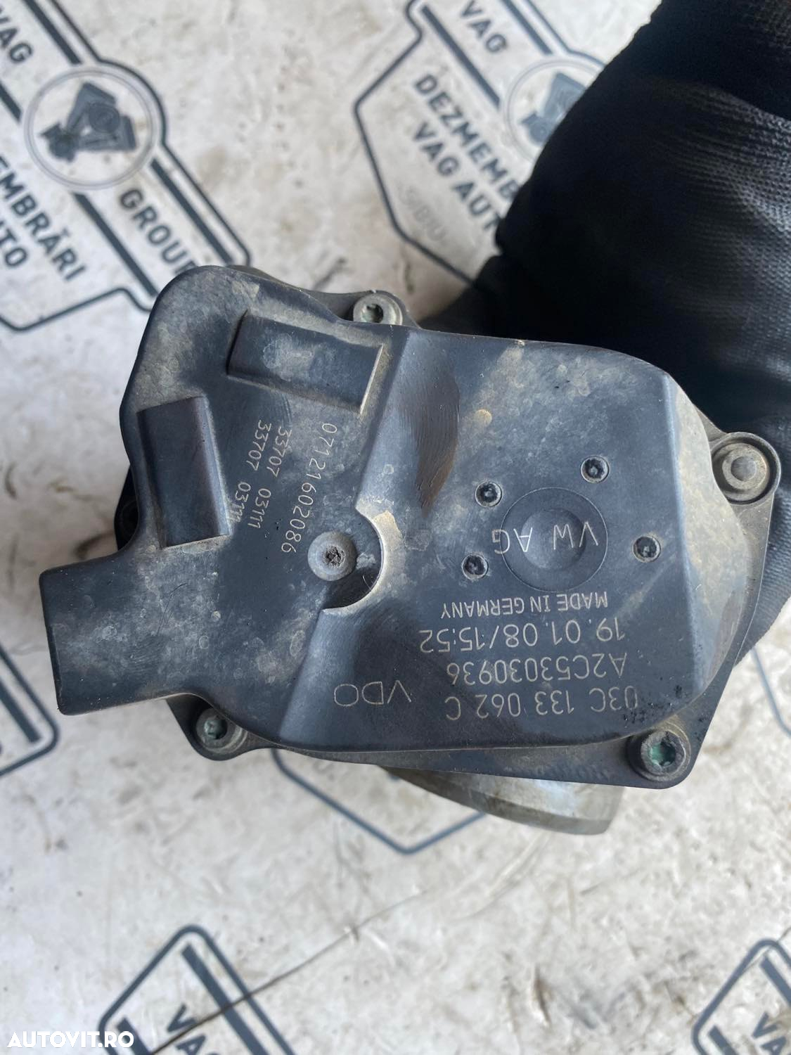 Clapeta acceleratie Audi A3 8P1 1.4 TFSI CAXC 03C133062C A2C53030936 621 - 2