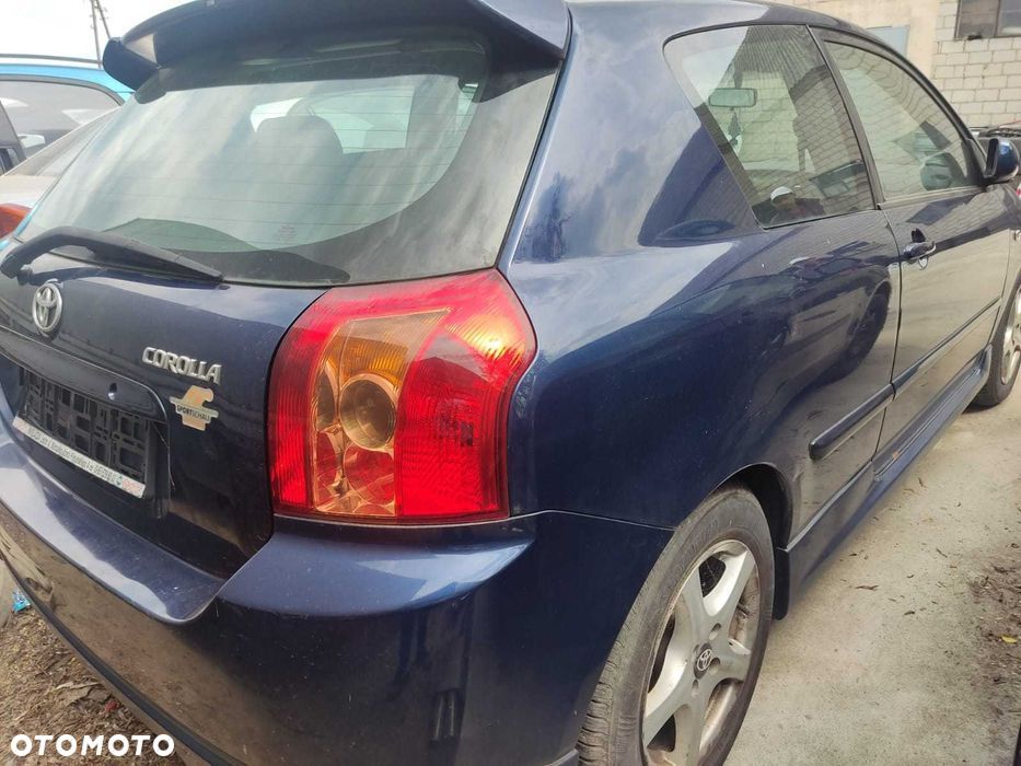 Na części Toyota Corolla Silnik Skrzynia Maska Zderzak Drzwi Klapa Szyba - 2