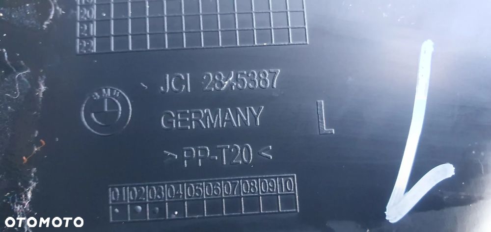 Boczek tapicerka lewy tył tylna lewa skóra Europa BMW 5 G30 G31 - 7