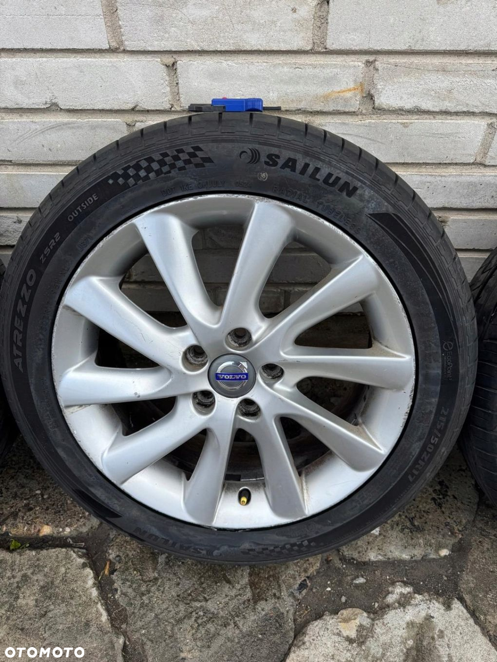KOŁA FELGI ALUMINIOWE KOMPLET V60 S60 V40 215/50 R17 ET50 5x108 31341739 - 6