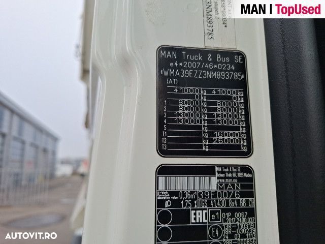 MAN TGS 41.430 8x4 BB CH - 10