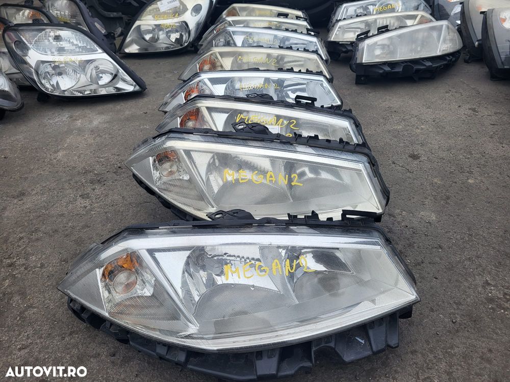 Faruri fara lupa Renault Megane 2 din 2005 - 1