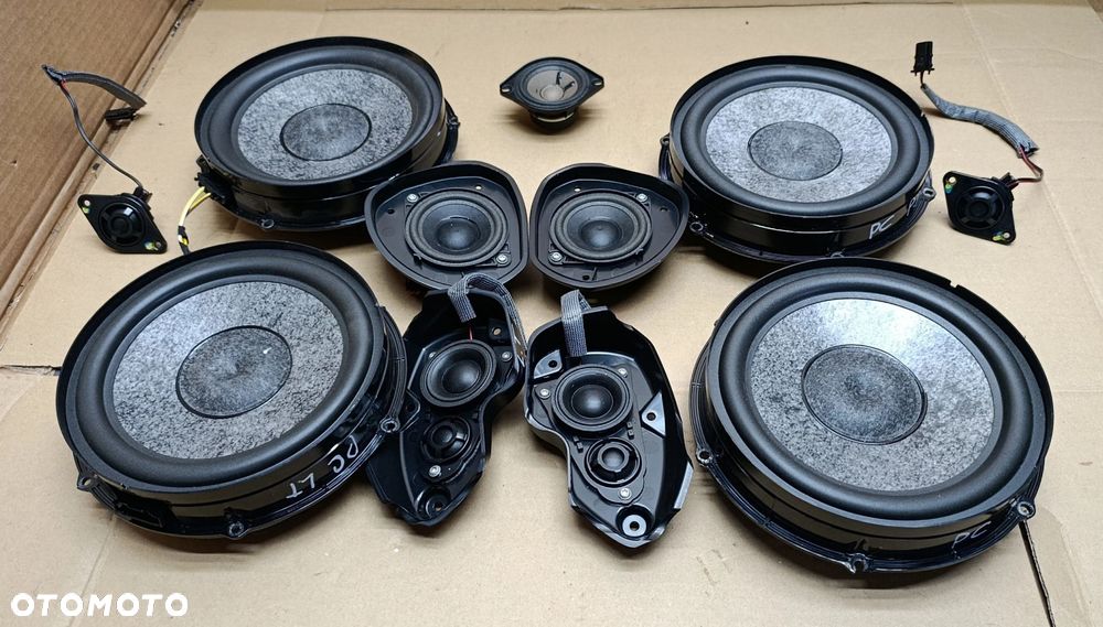 Cayenne I głośnik głośniki komplet lift Porsche 7E0 035 411 A - 1