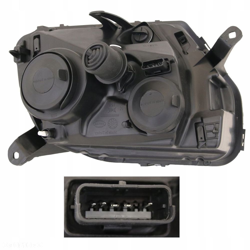 Reflektor Lampa Przód Dacia Duster hs I 1 2010-2013 kpl - 2