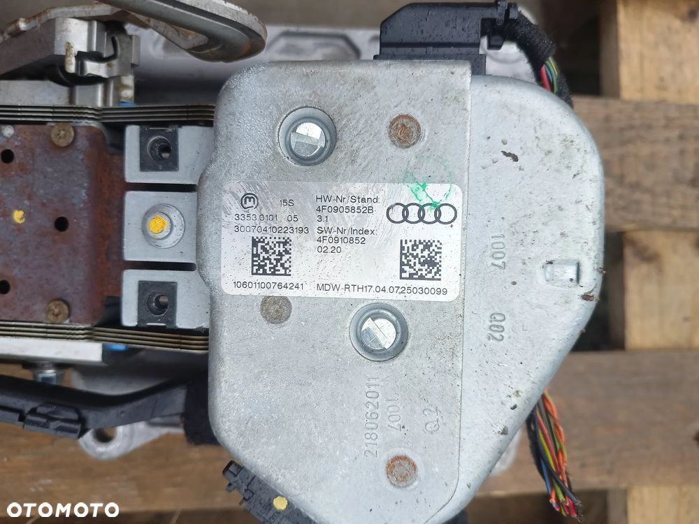 BLOKADA AUDI Q7 A6 C6  3,0 TDI  KOLUMNY KIEROWNICZEJ 4F0905852B - 2