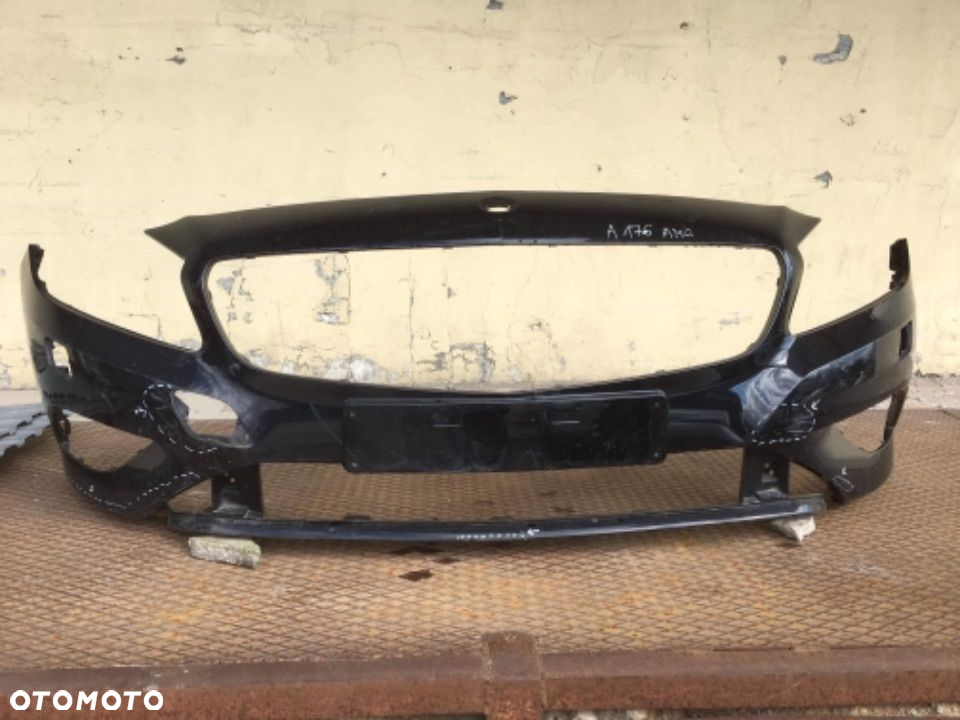 MERCEDES a 176 zderzak przód przedni zwykly oraz  pdc xenon - 6
