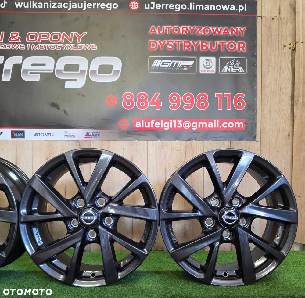Nowe alufelgi NISSAN 16x5x114,3 - Juke, Leaf, NV200, Pulsar, Townstar - 7