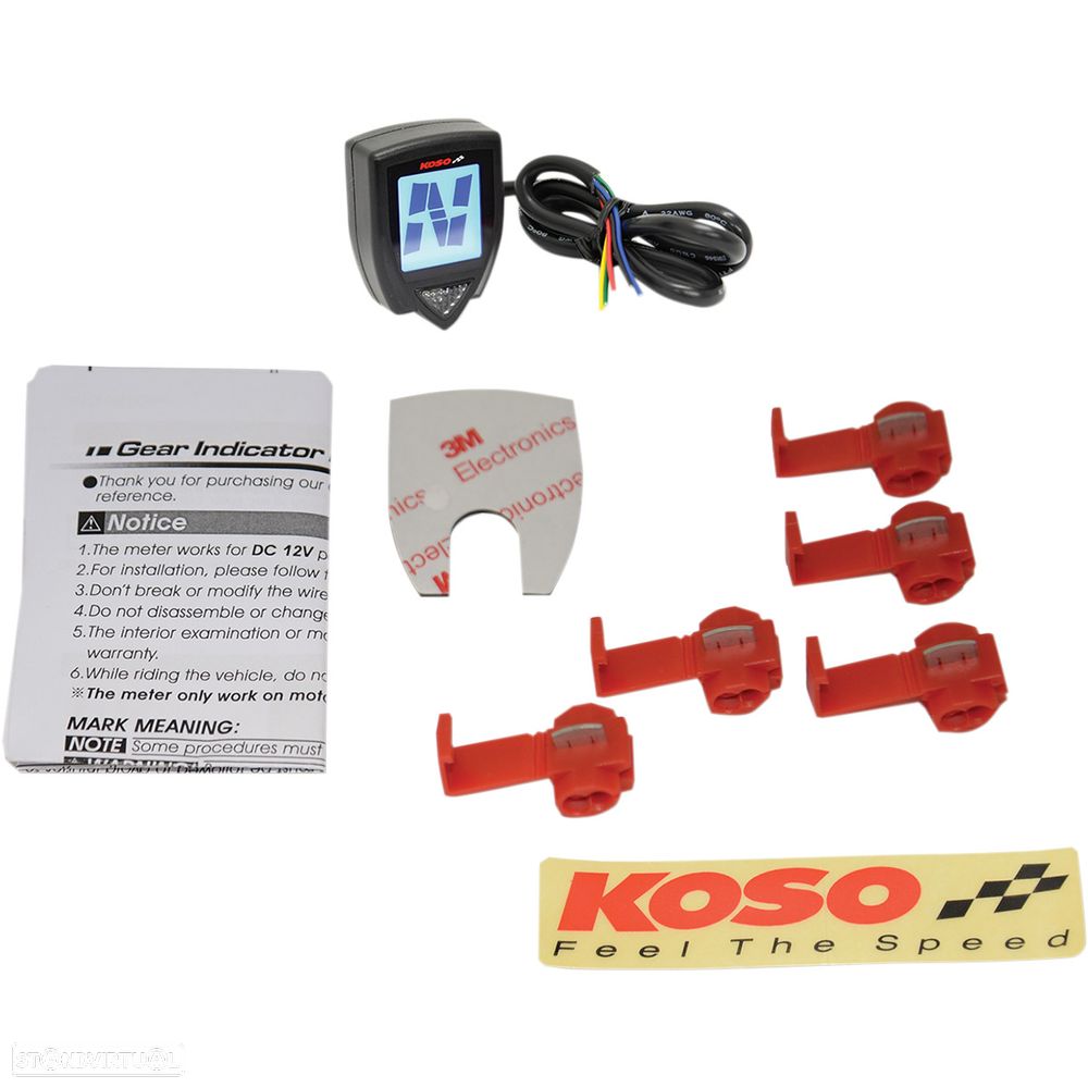 indicador de velocidades universal koso v2 - 2