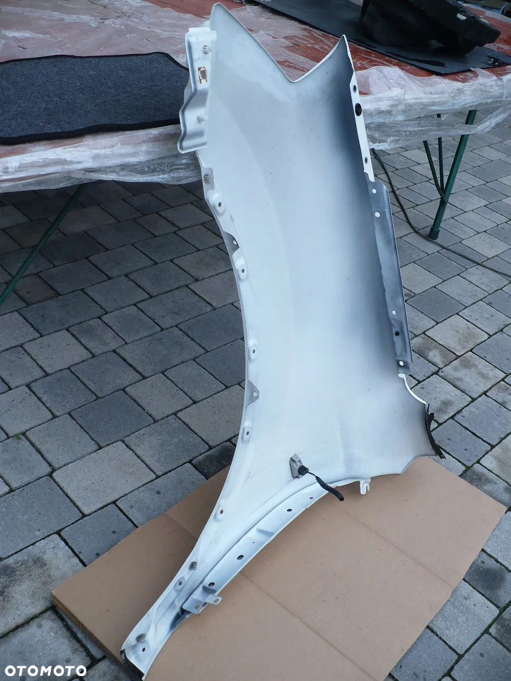 qashqai j10 07-blotnik przod prawy lewy kolor 326 oryginal - 8