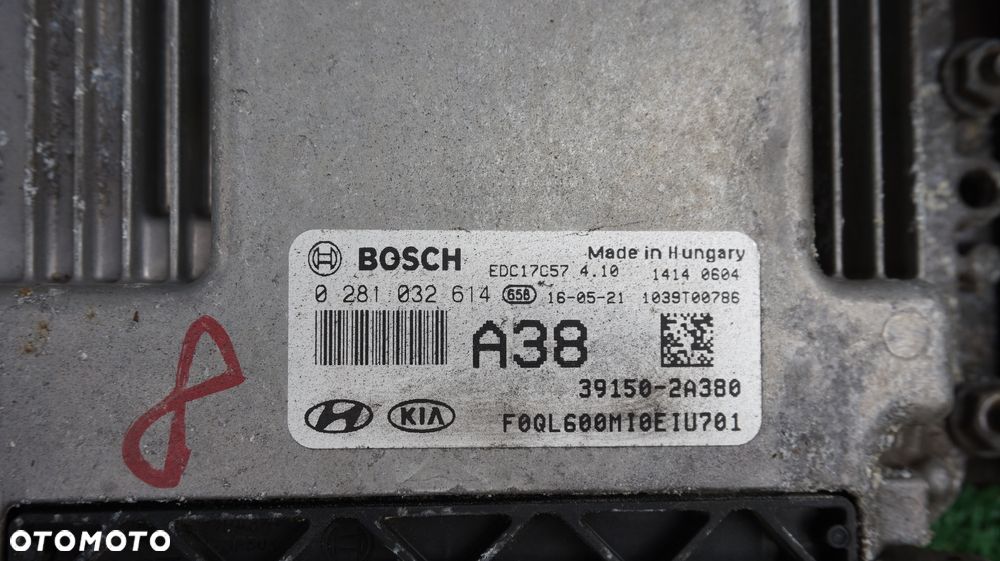 Kia Sportage IV 1.7 CRDI komputer sterownik silnika 0281032614 39150-2A380 - 2