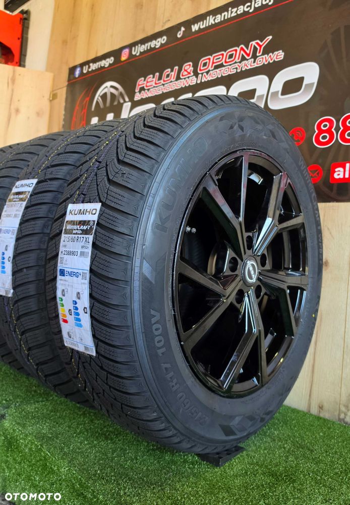 Koła zimowe NISSAN JUKE 17x5x114,3 - Kumho WinterCraft WP52+ 215/60/R17 + TPMS - 5