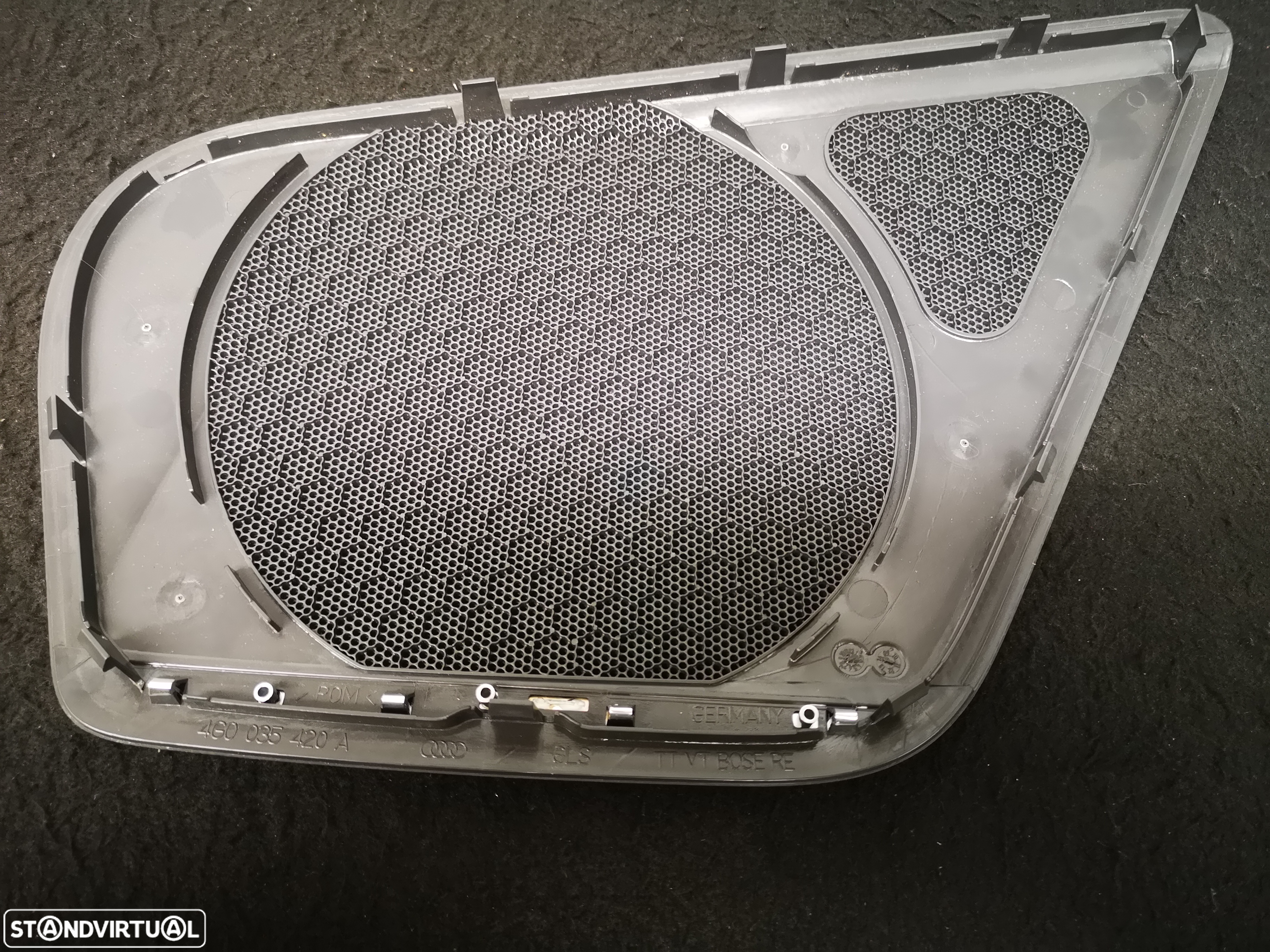 Tampa  coluna de som da porta frente direita BOSE originais AUDI A6 C7 4G 2011-2017 (2X NO ESTOQUE) - 4