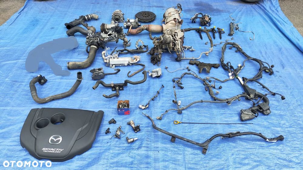 OSPRZĘT SILNIKA SH01 SHO1 SHY1 MAZDA 6 III GJ LIFT 2.2D SKYACTIV 175KM - 1