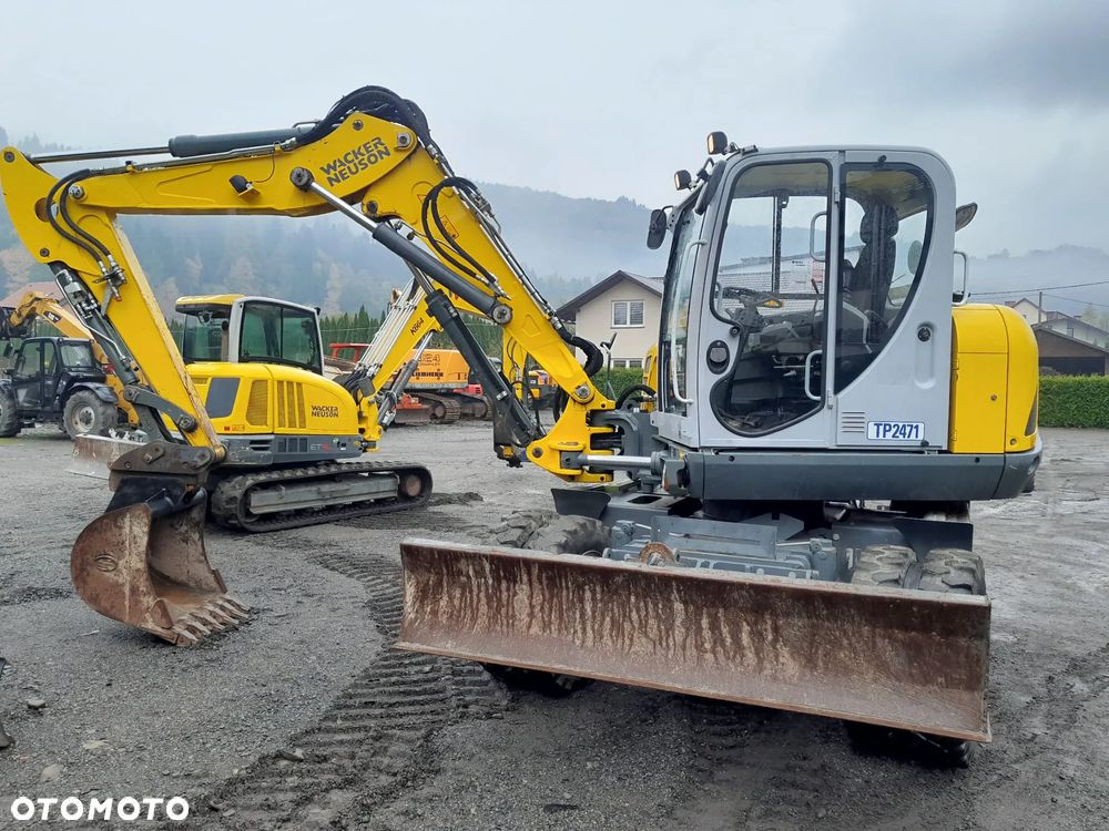 Wacker Neuson EW 100, 2019r, 3566mtg, długie ramię 3x łamane, 4 koła skrętne, - 2