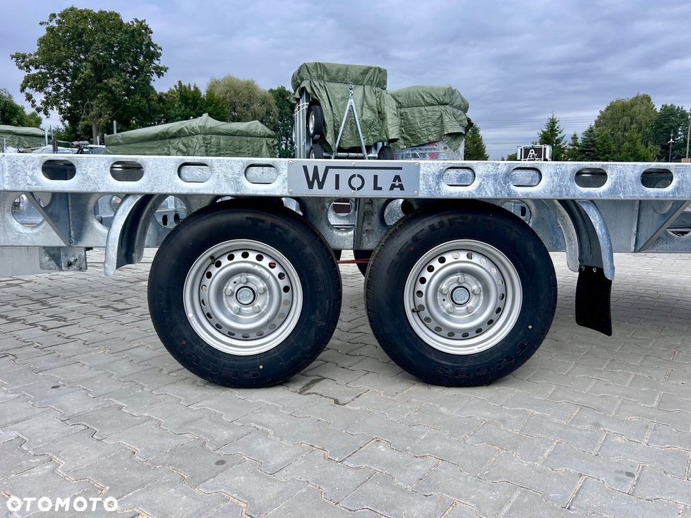 Wiola L27G45 / DOSTAWA! / 450x210 / DMC 2700kg / STABILIZATOR AKS / WCIĄGARKA / KOŁO ZAPASOWE / R14C - 4