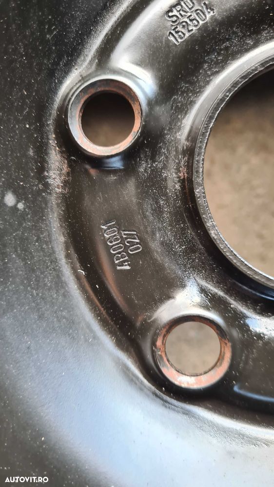 Roti/Jante/Jenti orig. Audi A4 A6 A3 TT Vw Passat Golf Bora | 6J x 15H2 ET45 | 5x112 - 9