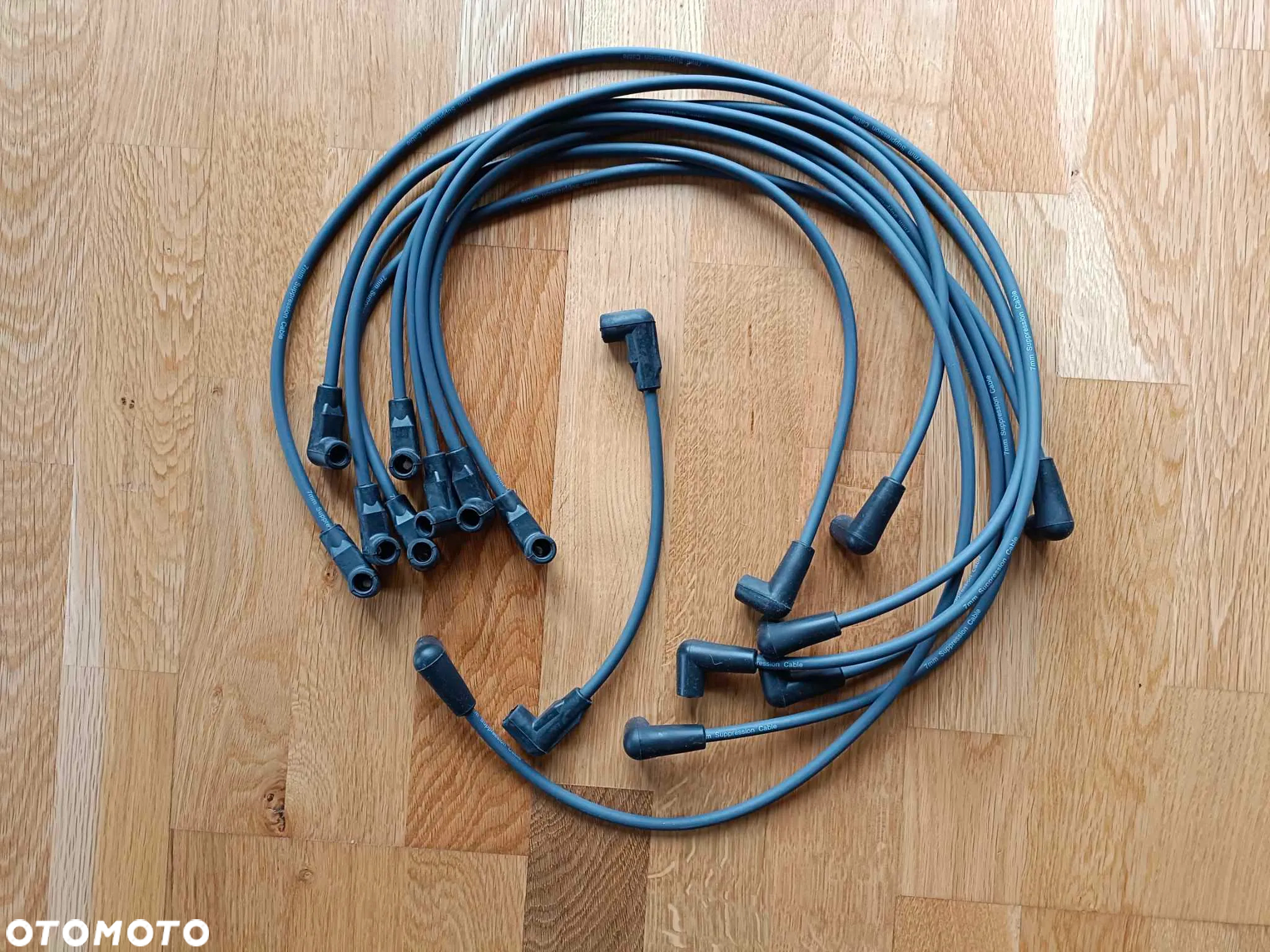 NOWE kable przewody zapłonowe GM 5.0 5.7 v8 HUMMER H1 BLAZER g10 g20 g30 cargo van VANDURA SAVANA express 1500 2500 3500 g1500 g2500 g3500 5.0L 5.7L spark Plug Wire ISUZU NPR benzyna MERCRUISER SBC - 2