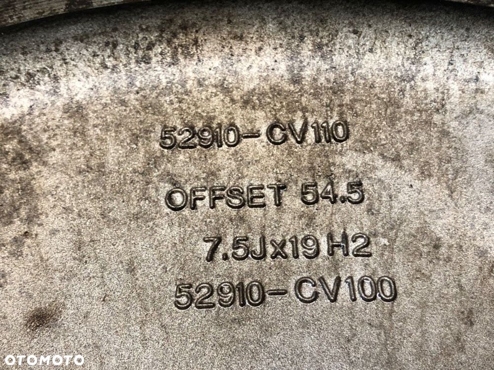 FELGI ALU KOMPLET 19 7.5J 5X114,3 67 ET54.5  KIA EV6 (CV) 2021 - 2022 77 AWD 239 kW [325 KM] - 2