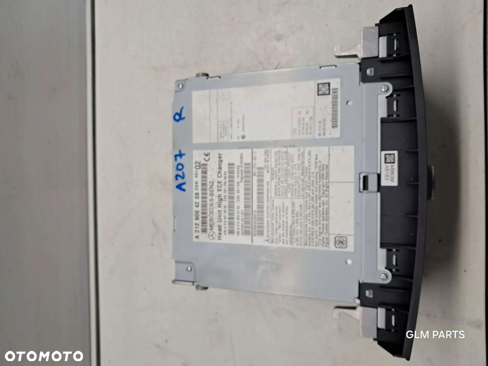 mercedes-benz w207 radio nawigacja navi a2129004208 - 7