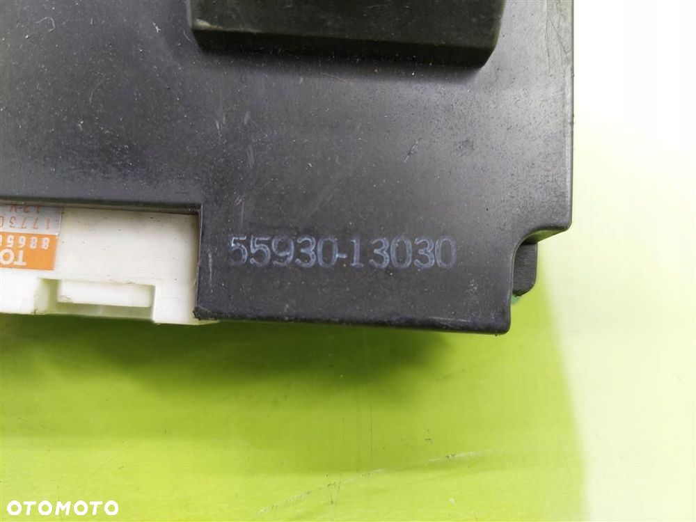 Panel klimatyzacji Toyota Corolla Verso I 2001-2004 5593013030 ORYGINAŁ - 3