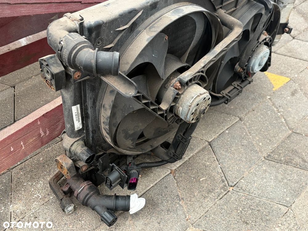 Chłodnica klimatyzacji wody wentylator wiatrak Skoda Octavia 1 96- 1.6 MPI 101km - 7